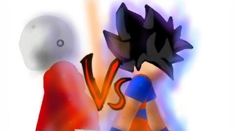 GOKU VS JIREN ! PART 1 STICK NODES ! Non-tween + TWEENING !