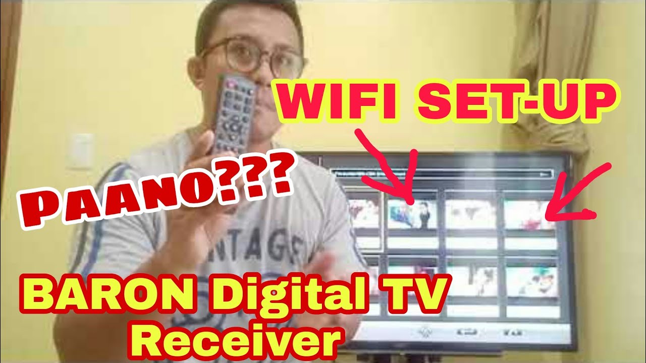 Mag WiFi sa TV kahit hindi Smart TV Baron Digital TV Receiver Full