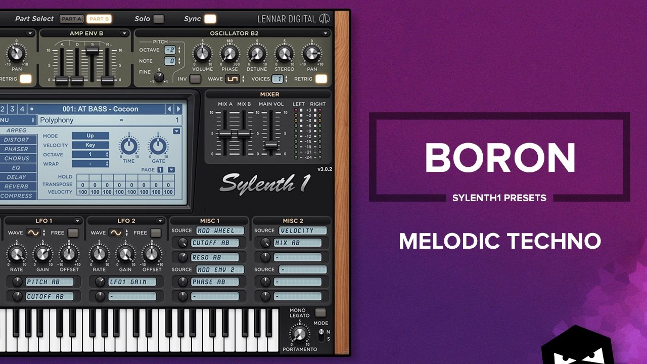 Boron // Melodic Techno Sylenth1 Presets