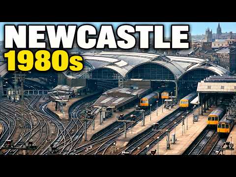 British Rail at Newcastle Central in the 1980s – When the East Coast Main Line Was Full of Diesels