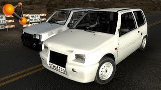 BeamNG.Drive Mod : Lada Oka VAZ-1111 Belka Tuned (Crash test)