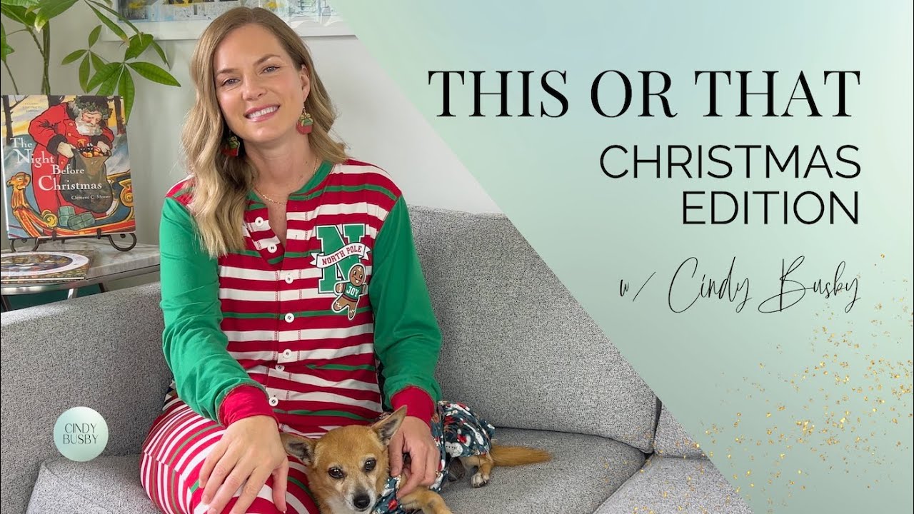 THIS or THAT — Christmas Editions w/ Cindy Busby