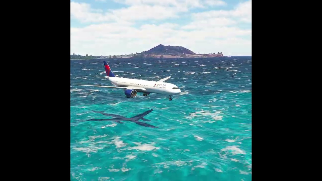 Airplane Emergency Landing at Airport Eps 543