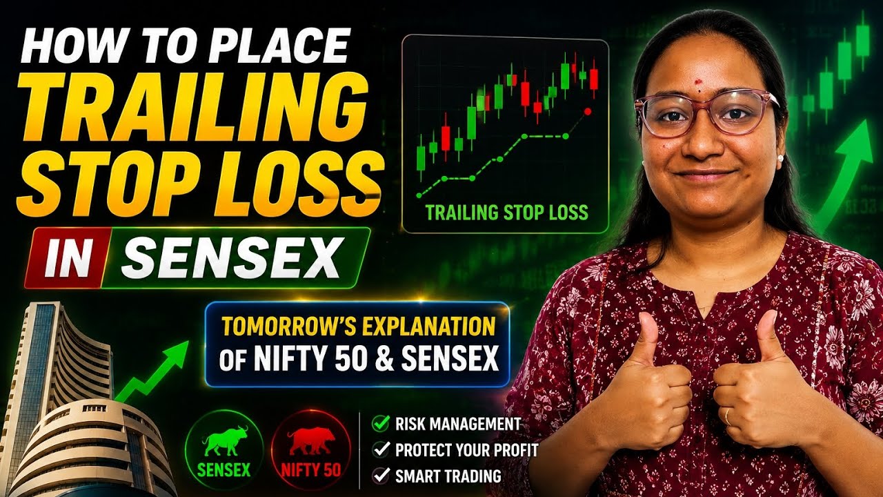 How to do trading stop loss in Sensex, analysis of nifty 50 and Sensex ...