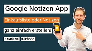 Google Notizen App | Einkaufsliste & Reisepackliste ganz einfach erstellen (Samsung/iPhone) screenshot 5