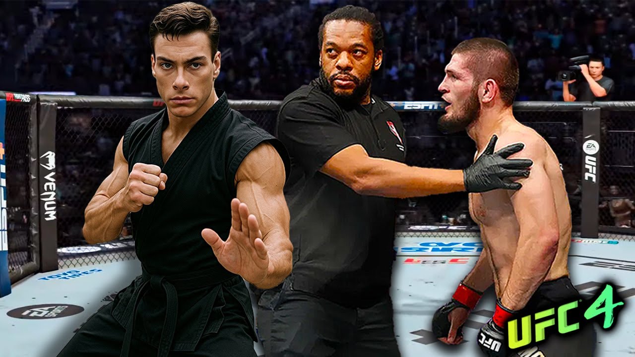 Хабиб Нурмагомедов против Блэка Ван Дамма (EA Sports UFC 4)