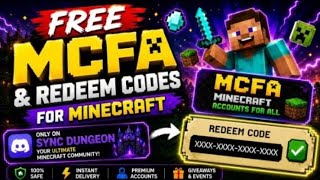 HOW TO GET MCFA ACCOUNT AND NITRO FOR FREE | BEST MCFA DISCORD SERVER | JOIN NOW