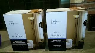$7  Floor Lamps from Walmart.com. Review 👎 👍