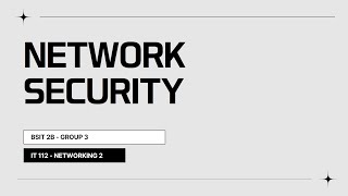 MIDTERM QUIZ 2: NETWORK SECURITY