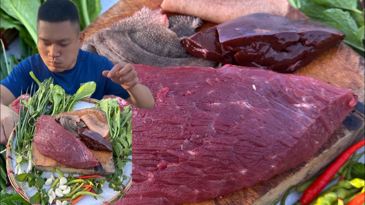 จุ๊เนื้อสด1กิโลยามเช้าแซบสุดยอด