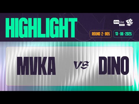Highlights MVK Academy vs Saigon Dino | ON Live VCS 2025 Mùa Hè - Vòng Playoffs