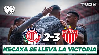 Resumen Y Es Toluca 2 - 3 Necaxa Liga Mx - Cl 2020 - J2 Tudn
