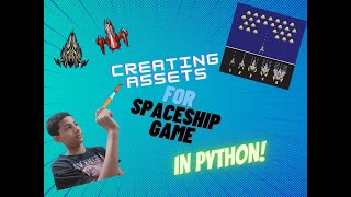 Space Invaders Game in Python PART 1 - Assets #gamedev #coding #gamedevelopment #python