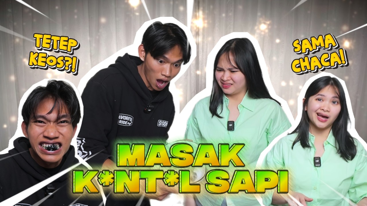 MASAK KNTL SAPI SAMA @CHACAKUMA !!! GA EKSPEK SAMA HASILNYA BISA ENAK DAN SEMIRIP ITU!!!