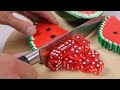 Stop Motion Cooking / Watermelon ice cream  \ ASMR