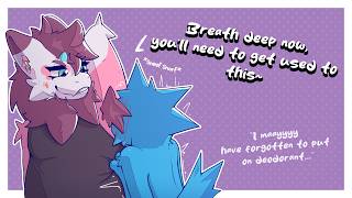 Dom Derg Makes You Huff Their Sweaty Pits~ [Furry ASMR] (roleplay) (sniffing) (licking) (teasing)