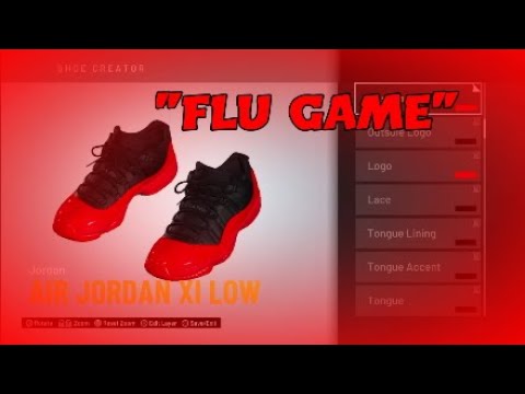 jordan 11 flu game