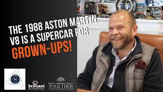 The 1988 Aston Martin V8 is a Supercar for Grown-Ups