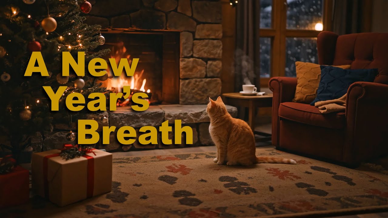 A New Year’s Breath: Gentle Jazz Music for Relaxation and Clarity 🌬️✨