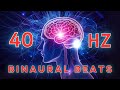 40Hz Brainwave Binaural Beats 💡 Boost Your Focus &amp; Achieve Peak Performance