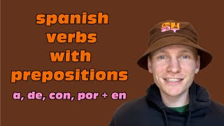 Spanish Verbs with Prepositions 🌊