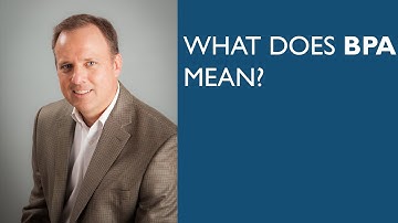 What does BPA mean? Business Process Automation