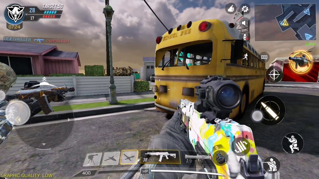 Call of Duty Mobile Gameplay || Frontline Nuketown 25 kills - 