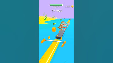 Spiral Roll Relaxing ASMR Sound | Satisfying ASMR Gameplay #arcadegames #shorts