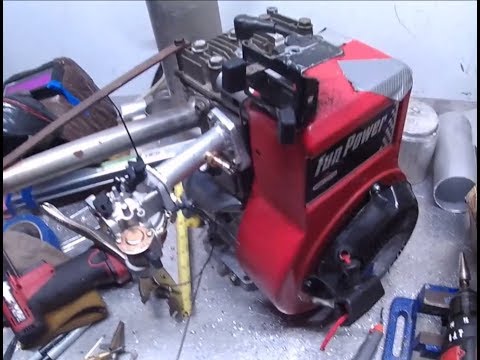 Mounting a Predator Carb on a Flat Head Briggs - YouTube 5 hp briggs engine diagram 