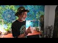 York artist with stage 4 cancer holding his own wake, selling his art to benefit his kids