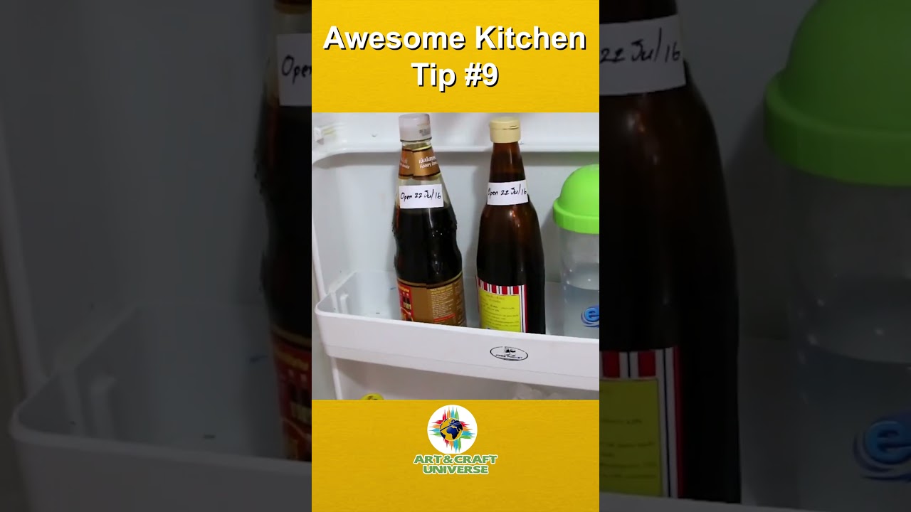 Awesome Kitchen Tips #9 by Art & Craft Universe 