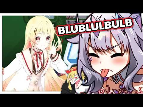 Just like Kaela, Biboo imitates Kanade's "blublubublub" on Pokajan accurately !!!