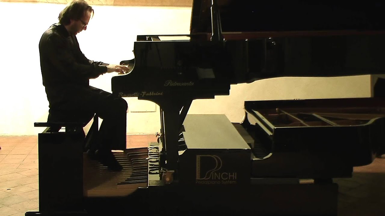 Bach: Passacaglia in C minor BWV582. Roberto Prosseda, PedalPiano