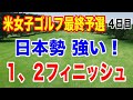 【米女子ゴルフツアー最終予選】Qシリーズ4日目の結果 山下美夢有 岩井千怜 岩井明愛 吉田優利 馬場咲希 山口すず夏 原英莉花