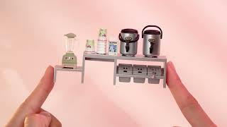 Super Creator Double Joy Bubble Tea Plastic DIY Miniature House Kit screenshot 5