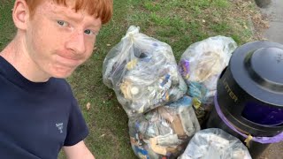 Litter Pick In Our Local Area!! (8 Bags Of Rubbish Overall!) PART 2!