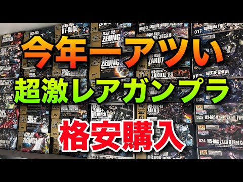 【ガンプラ】超激レアキットを大量購入！？しかも安い！？◯◯で掘り出し物を狙え！