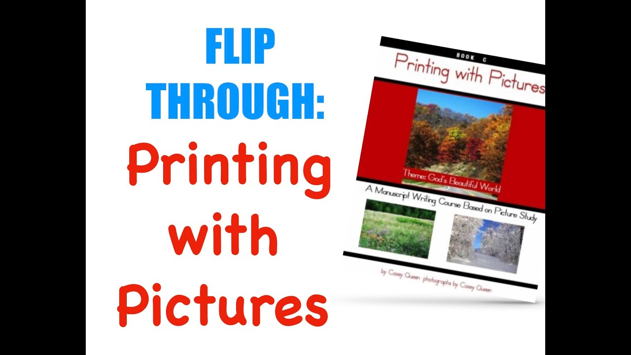 FLIP THROUGH: Printing With Pictures Series - YouTube