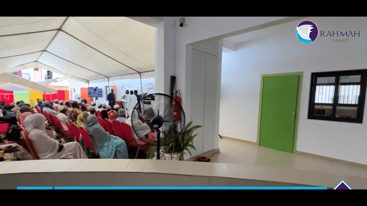 CÉRÉMONIE D'INAUGURATION OFFICIELLE DE L'INSTITUTION RAHMAH   PARTIE 2/2