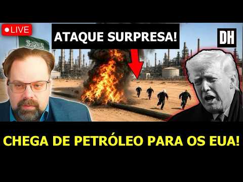 Mísseis do Irã e do Iêmen DEVASTAM petróleo saudita | Mark Sleboda
