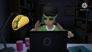 Plotagon Rants In A Nutshell - Taco And Hot Dog Double Ranters