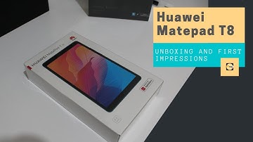 Huawei Matepad T8 Unboxing and First Impressions!