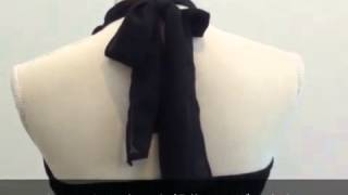 【GOLDJAPAN 大きいサイズ専門店】ホルターキャミドレス LL-4L