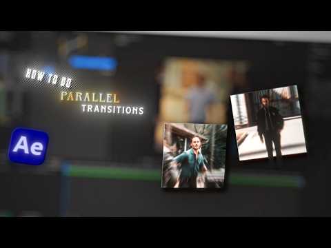 How To Make Smooth Parallel Transitions in After Effects | AE Tutorial