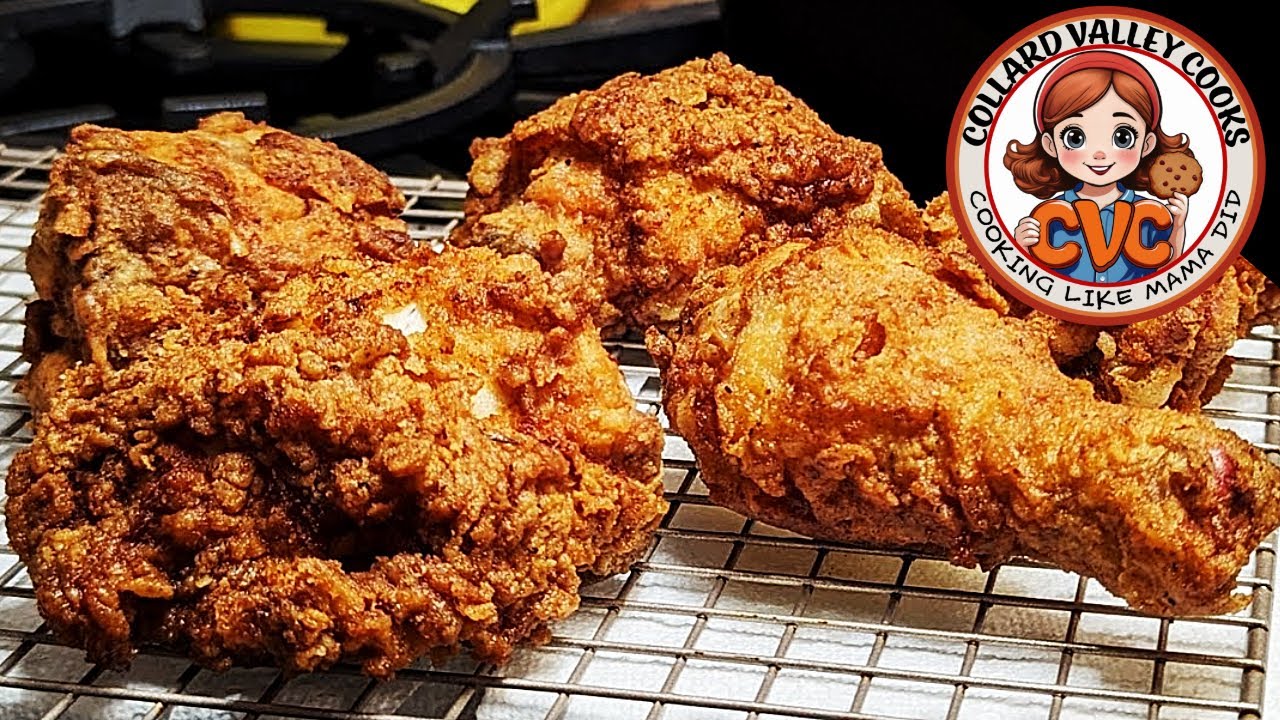 Let's Make Fried Chicken Frying a Whole Chicken Southern Step by