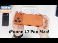 Apple iPhone 17 Pro Max (Cosmic Orange) Unboxing & Hands-On! | Vergleich mit iPhone Air!