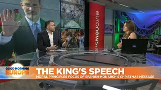 The King's speech: Felipe VI speaks about his scandal-hit father Juan Carlos I