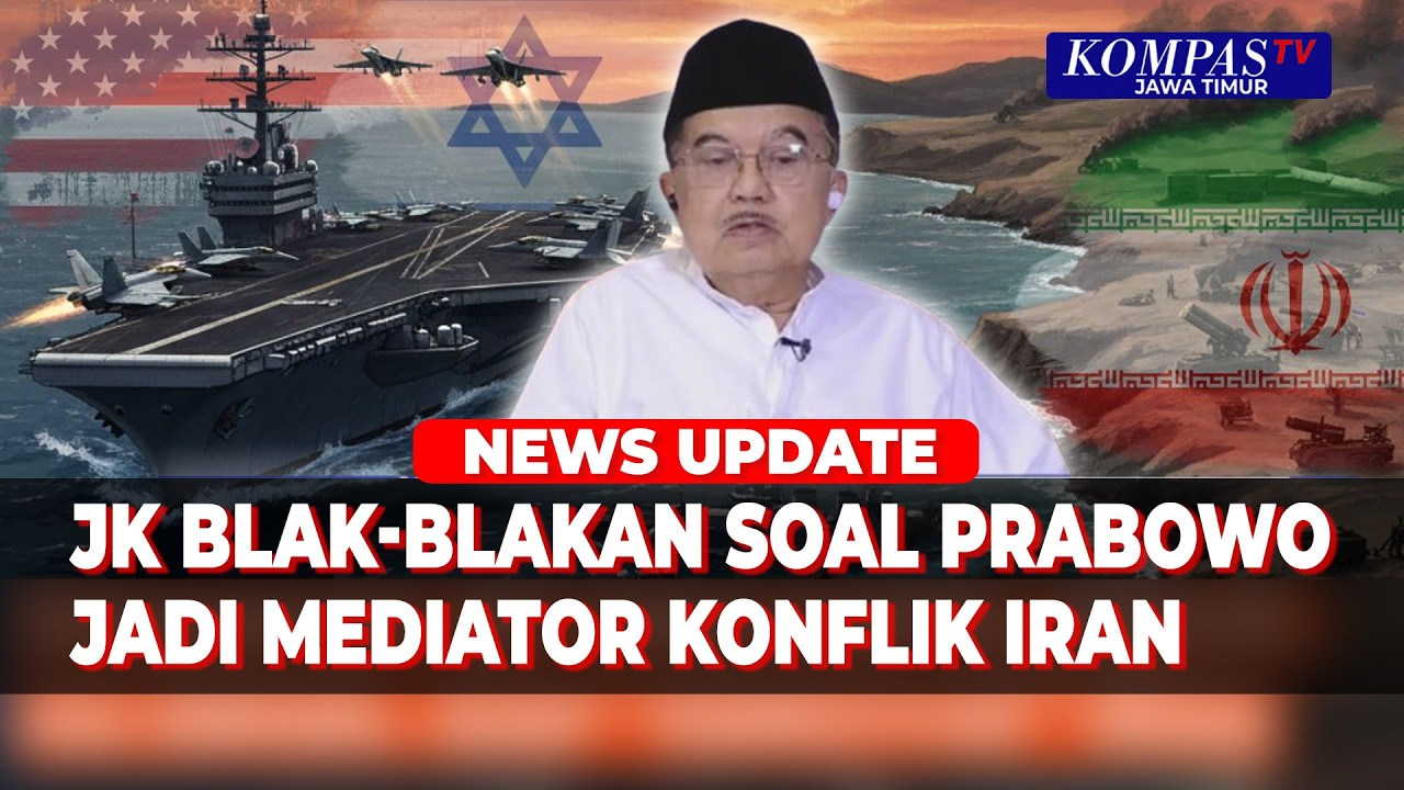 Jusuf Kalla Blak-Blakan Soal Situasi Perang AS-Iran hingga Kritik Langkah Prabowo Tawarkan Mediasi