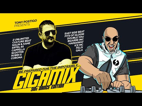 Tony Postigo — Tony Postigo presents: *GIGAMIX* (90s Dance Edition) (TEASER 2)