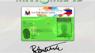 Batas Na! National ID measure is now a law (RA 11055) Batas Na! National ID measure is now a law (RA 11055)